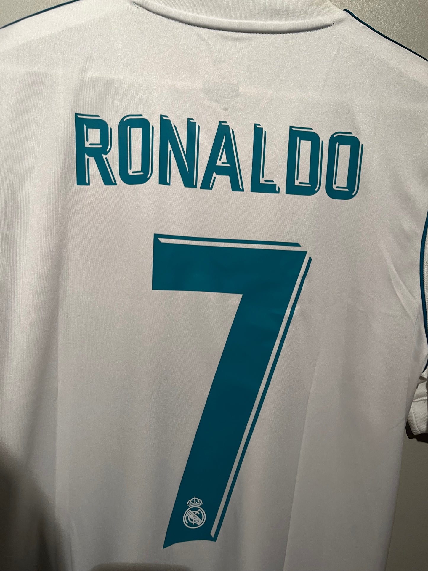 Real Madrid home CL Final 2018 #7 Ronaldo (S) 10/10
