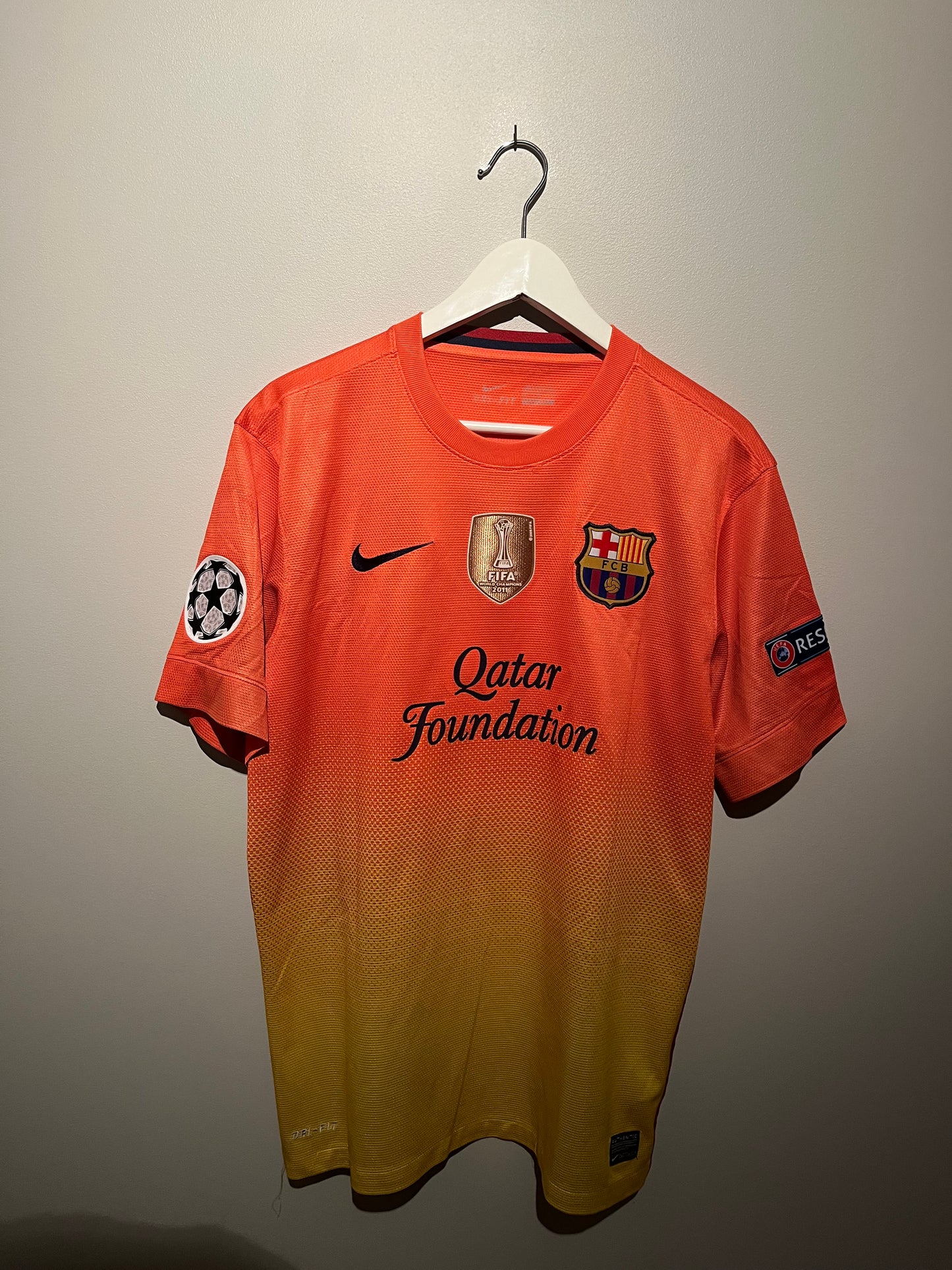 FC Barcelona away 12/13 #10 Messi (M) 7/10