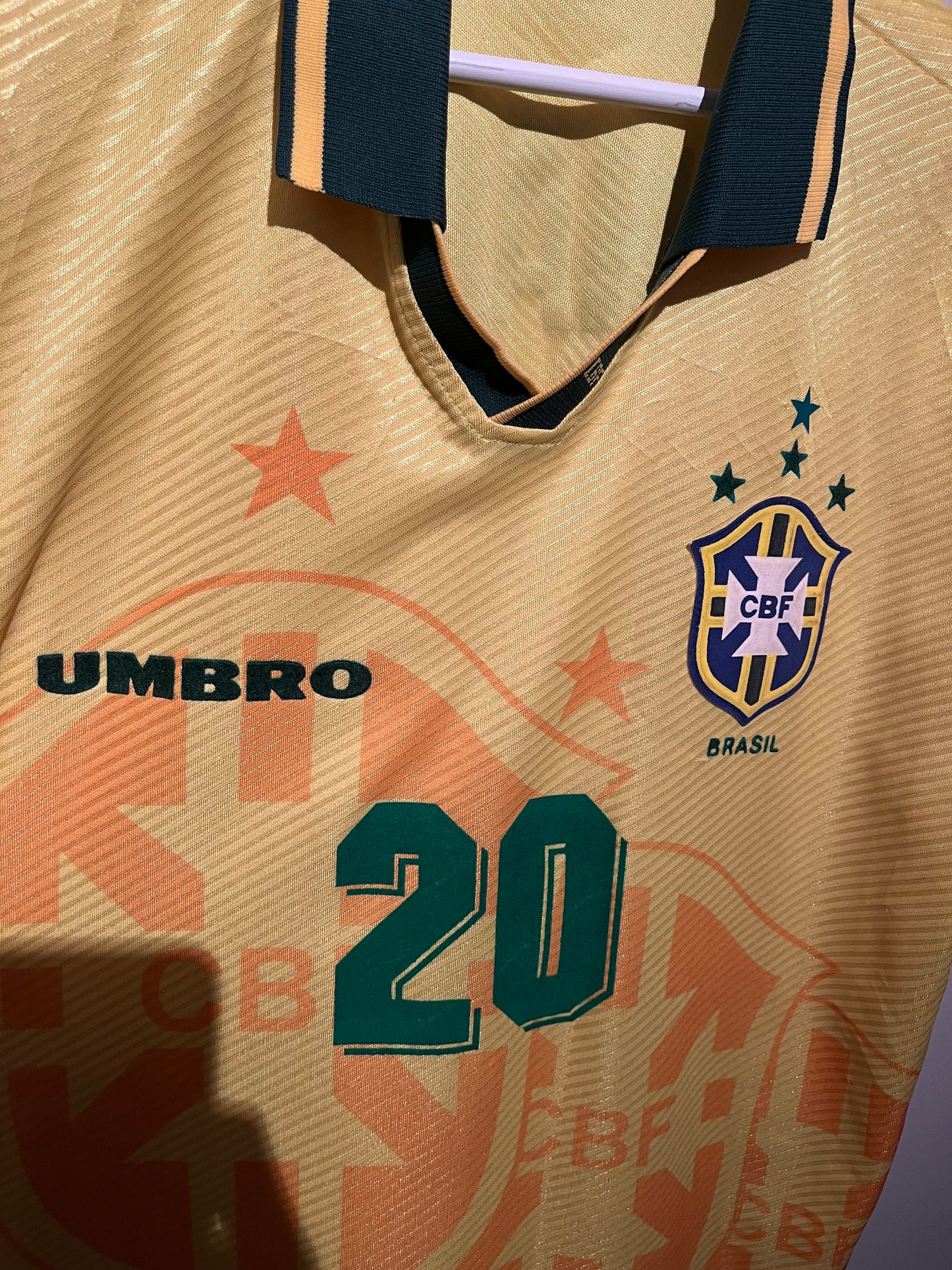 Brazil home 94/96 #20 Ronaldo (L) 7/10
