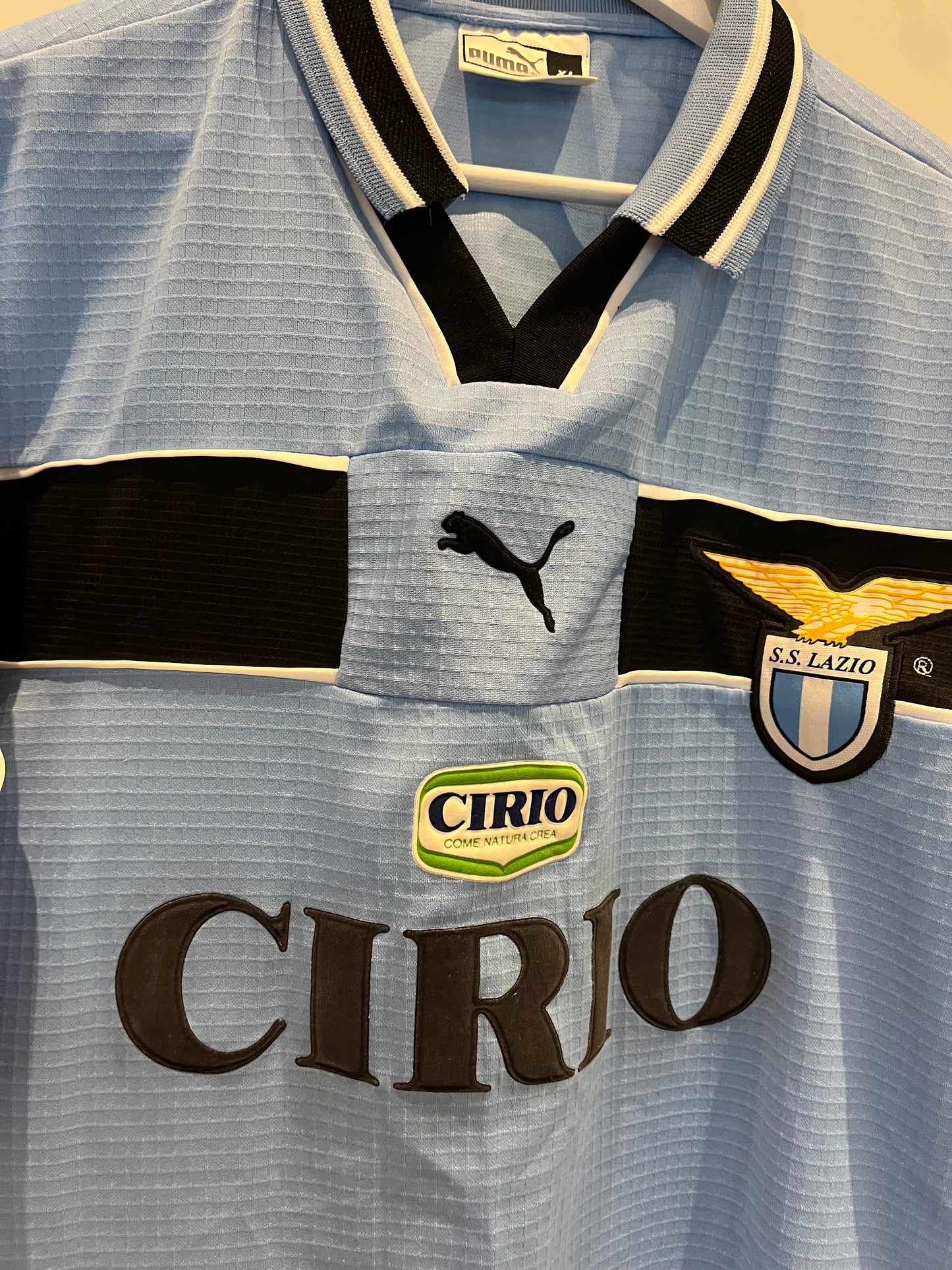 Lazio hjemmedrakt 1998/1999 #23 Veron (XL) 8/10