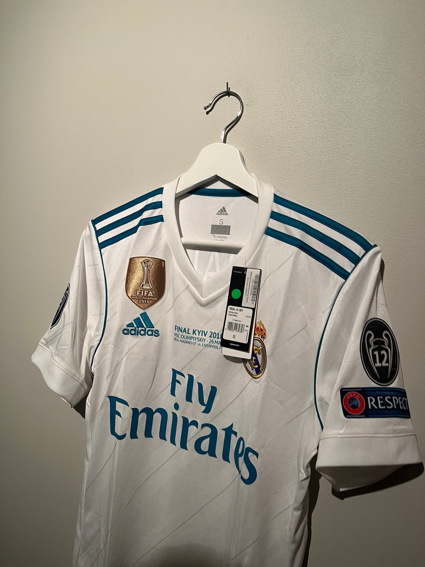 Real Madrid home CL Final 2018 #7 Ronaldo (S) 10/10