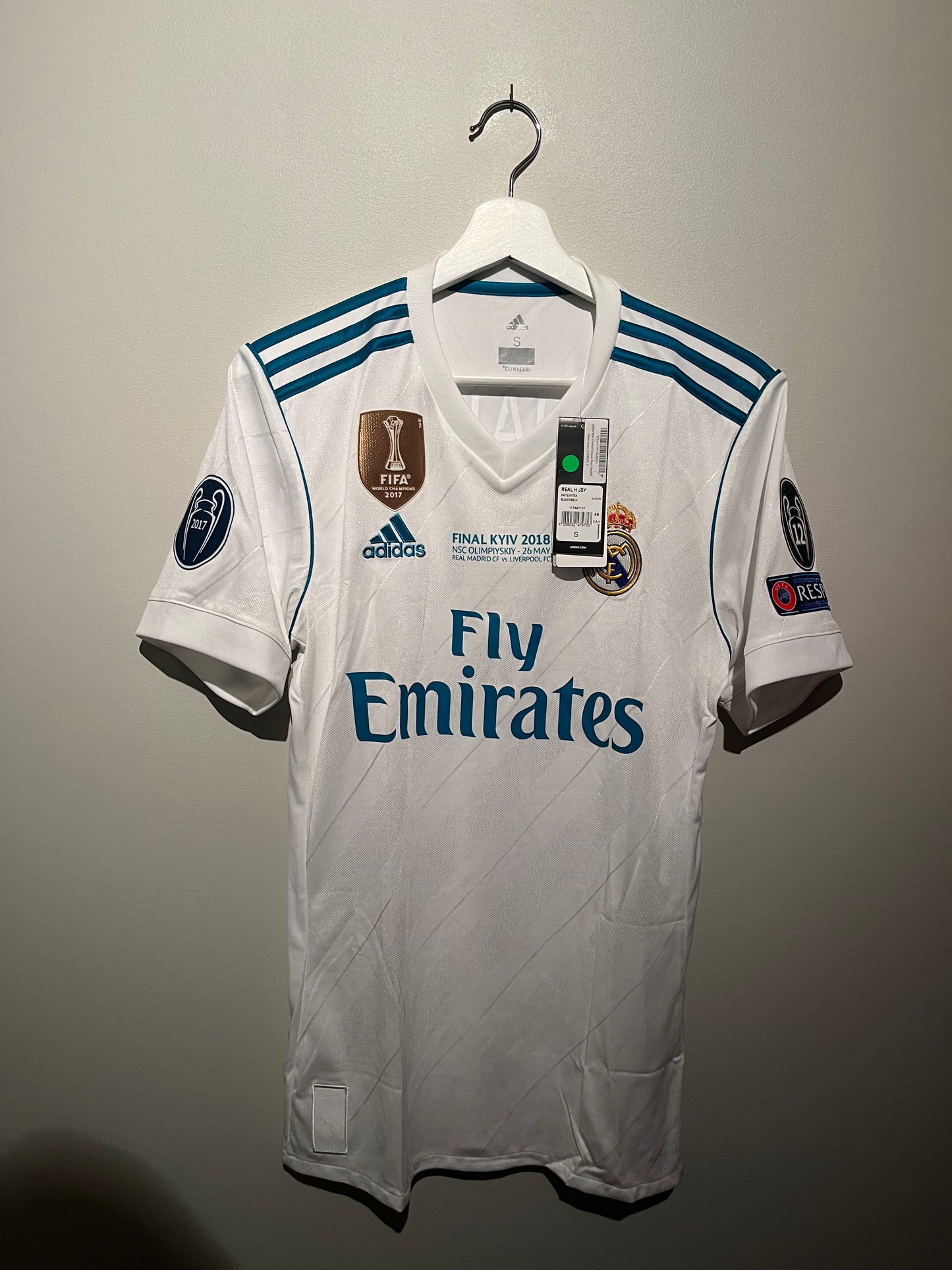 Real Madrid home CL Final 2018 #7 Ronaldo (S) 10/10