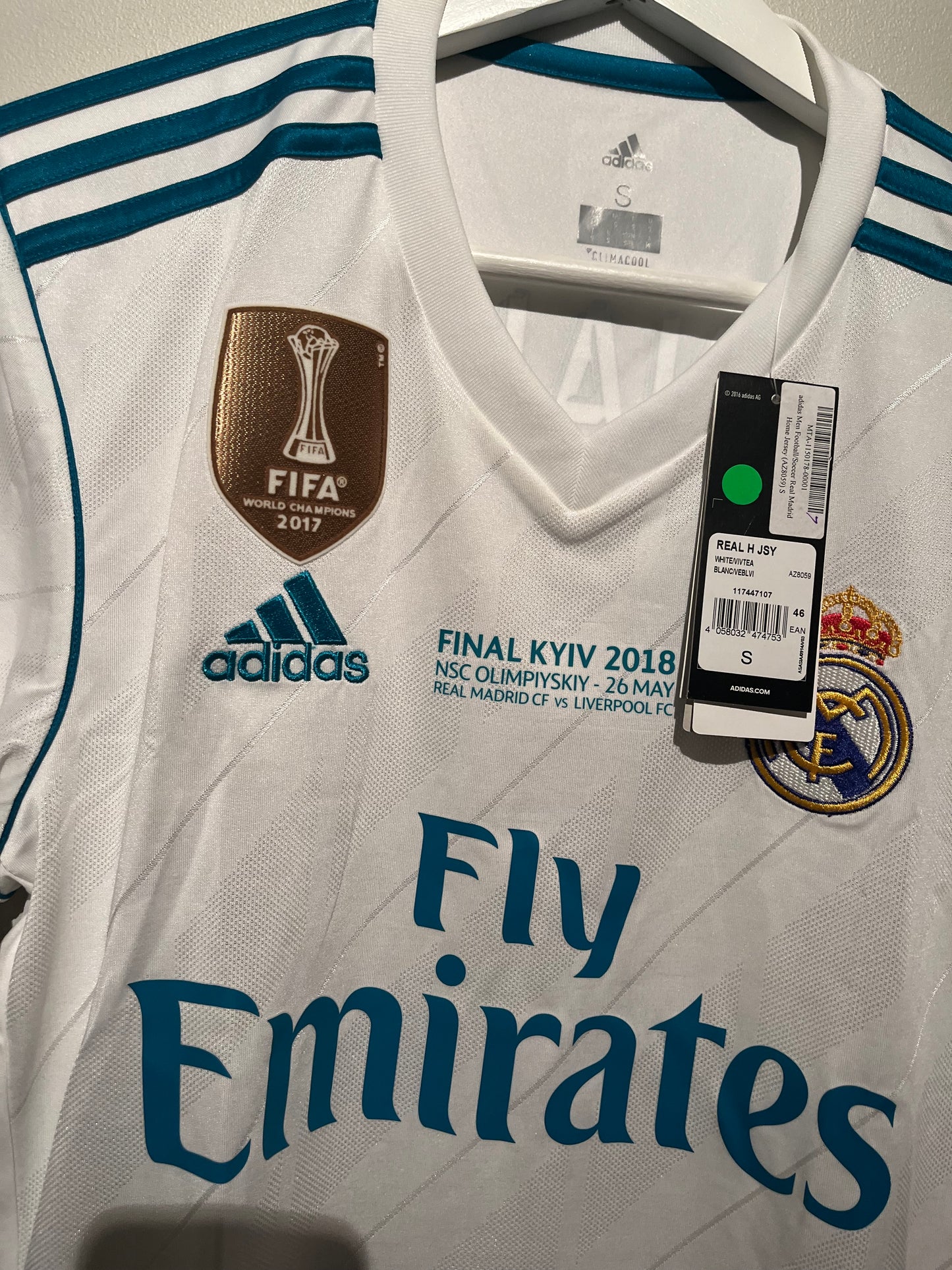 Real Madrid home CL Final 2018 #7 Ronaldo (S) 10/10