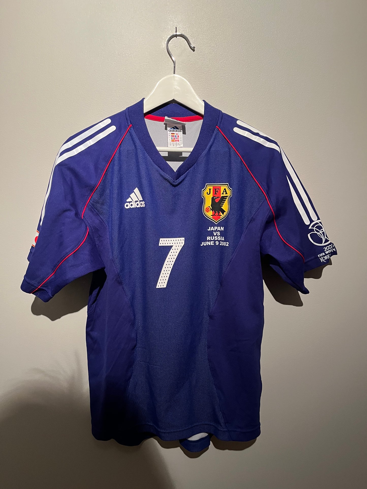 Japan home 2002 #7 Nakata (S) 8/10