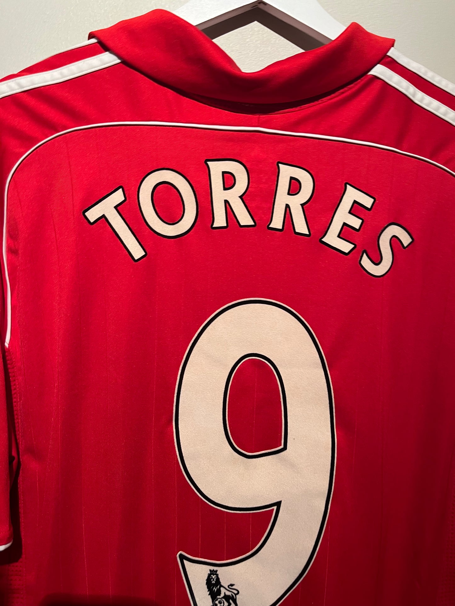 Liverpool home 2007/2008 #9 Torres (L) 7/10