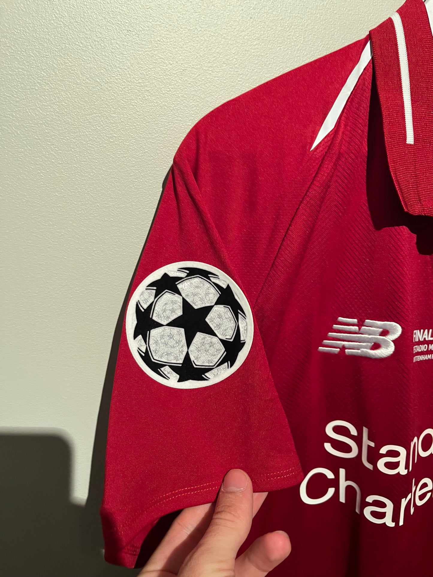 Liverpool home CL final 2019 #10 Mane (M) 8/10