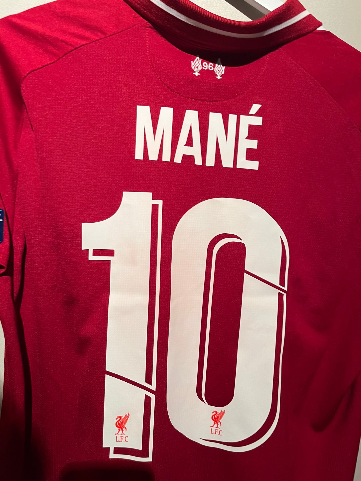 Liverpool home CL final 2019 #10 Mane (M) 8/10