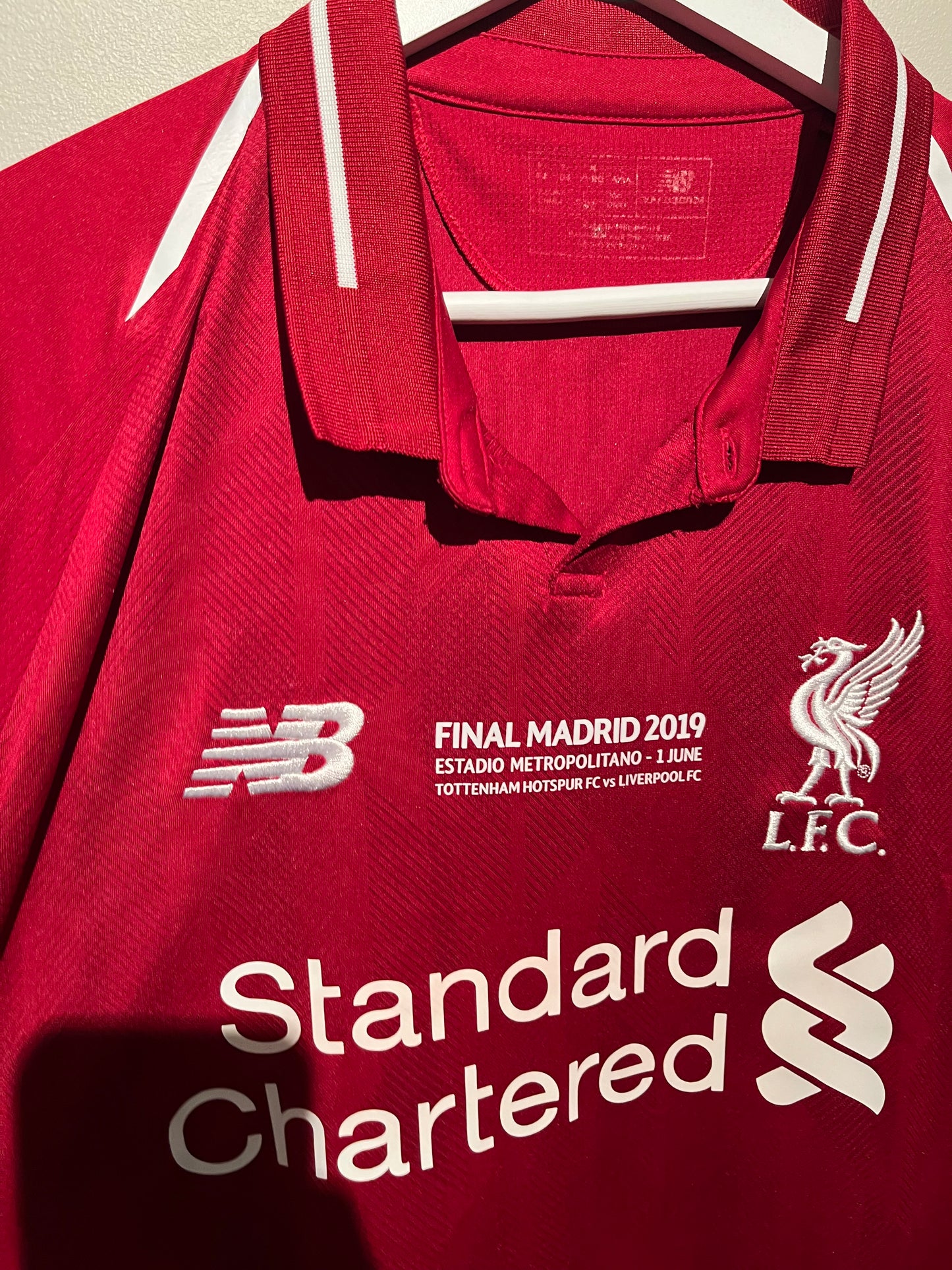 Liverpool home CL final 2019 #10 Mane (M) 8/10