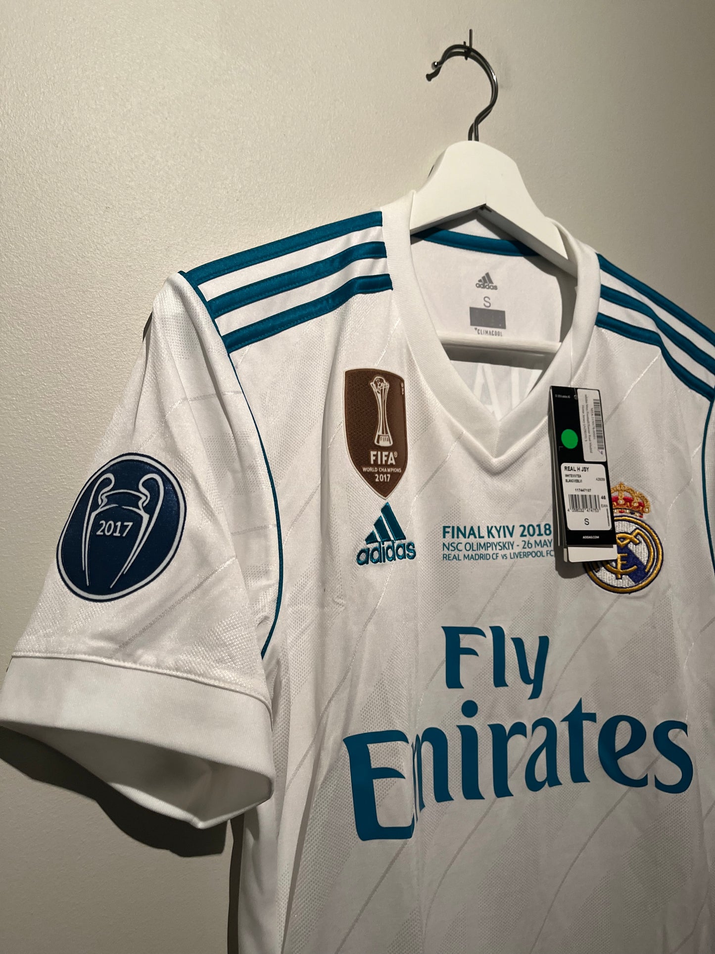 Real Madrid home CL Final 2018 #7 Ronaldo (S) 10/10