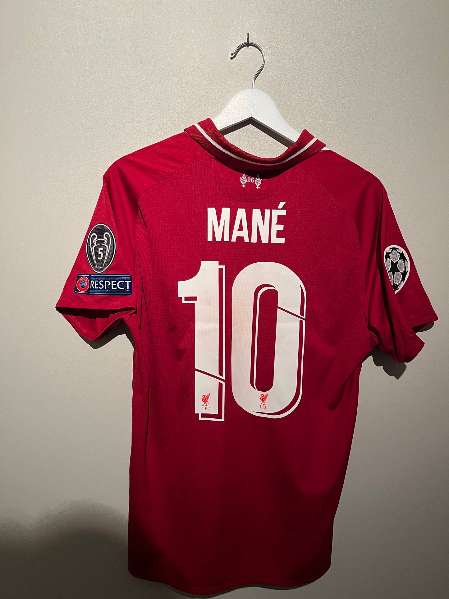 Liverpool home CL final 2019 #10 Mane (M) 8/10