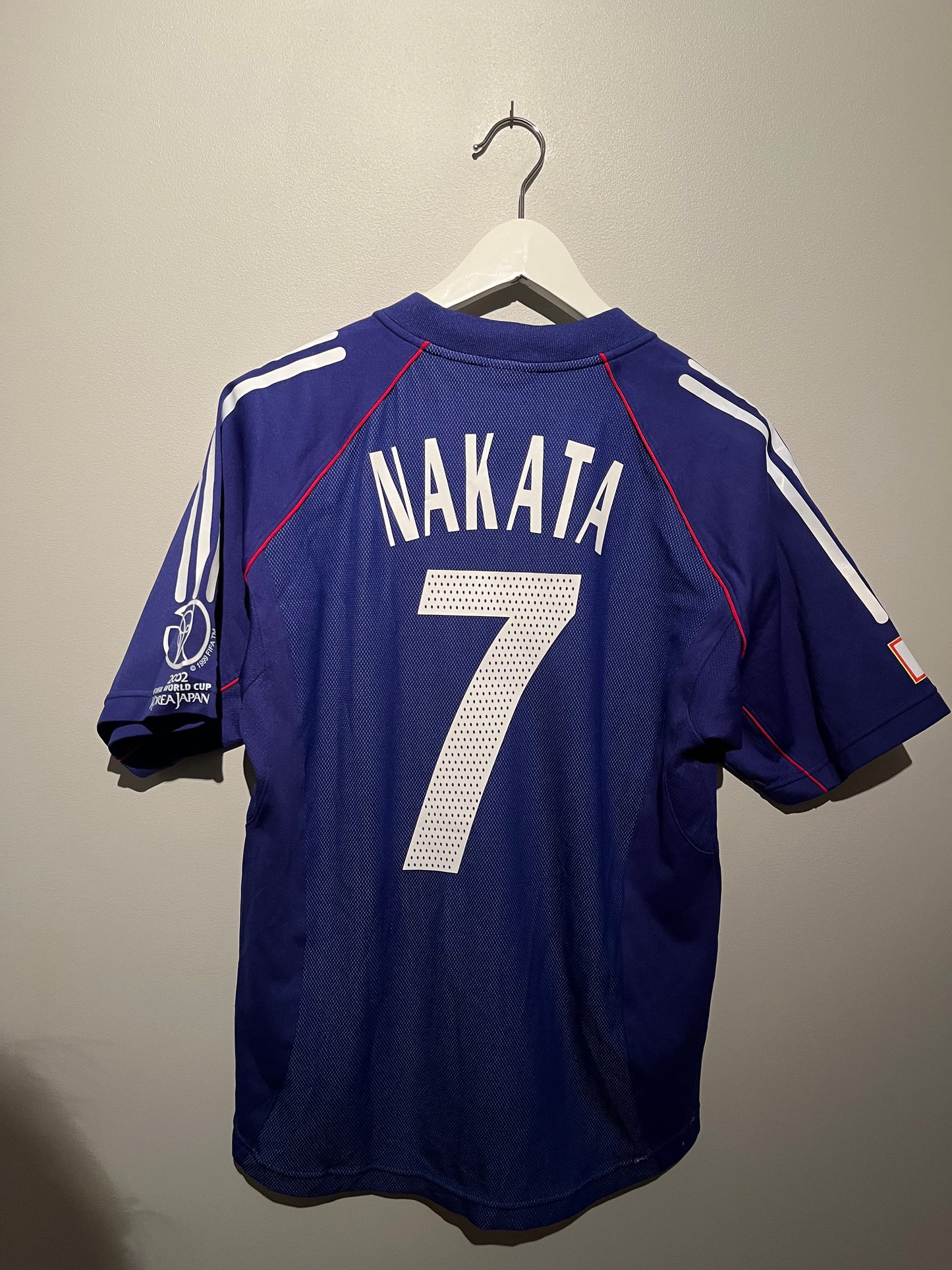 Japan home 2002 #7 Nakata (S) 8/10