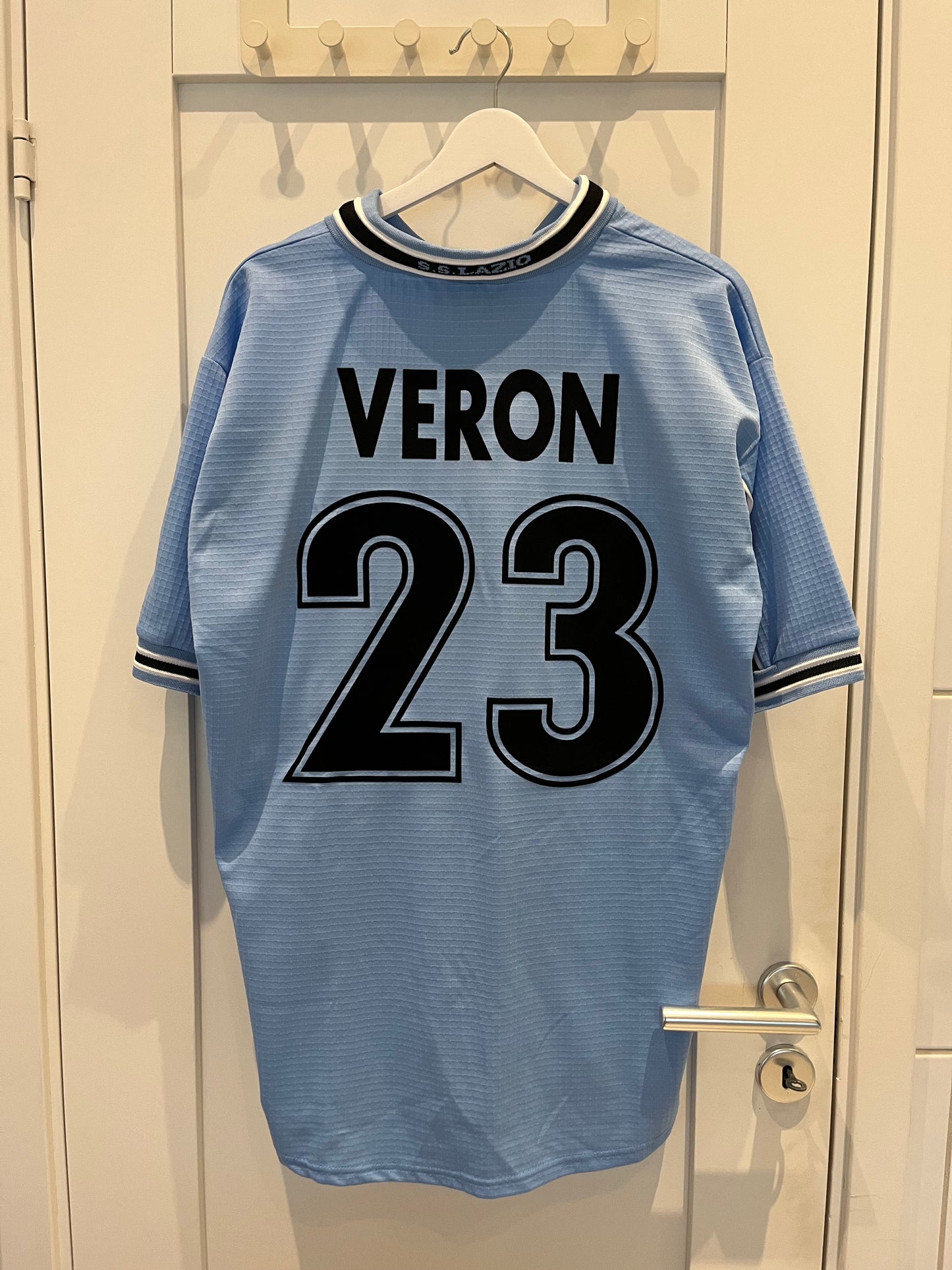 Lazio hjemmedrakt 1998/1999 #23 Veron (XL) 8/10