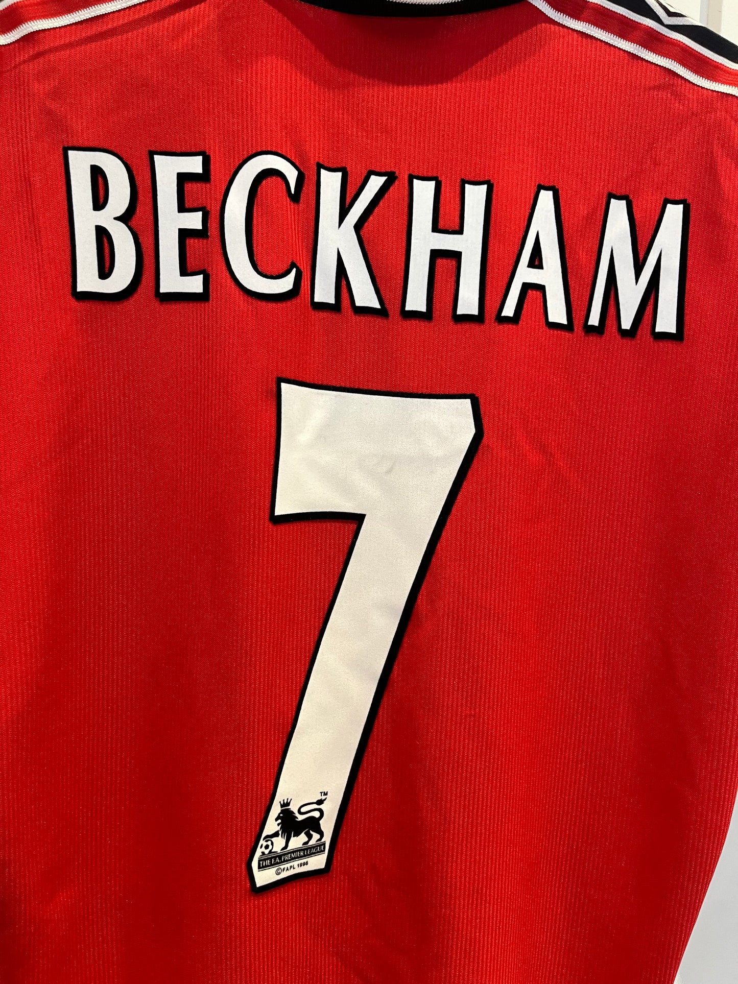 Manchester United hjemmedrakt 1998/1999 #7 Beckham (M) 8/10