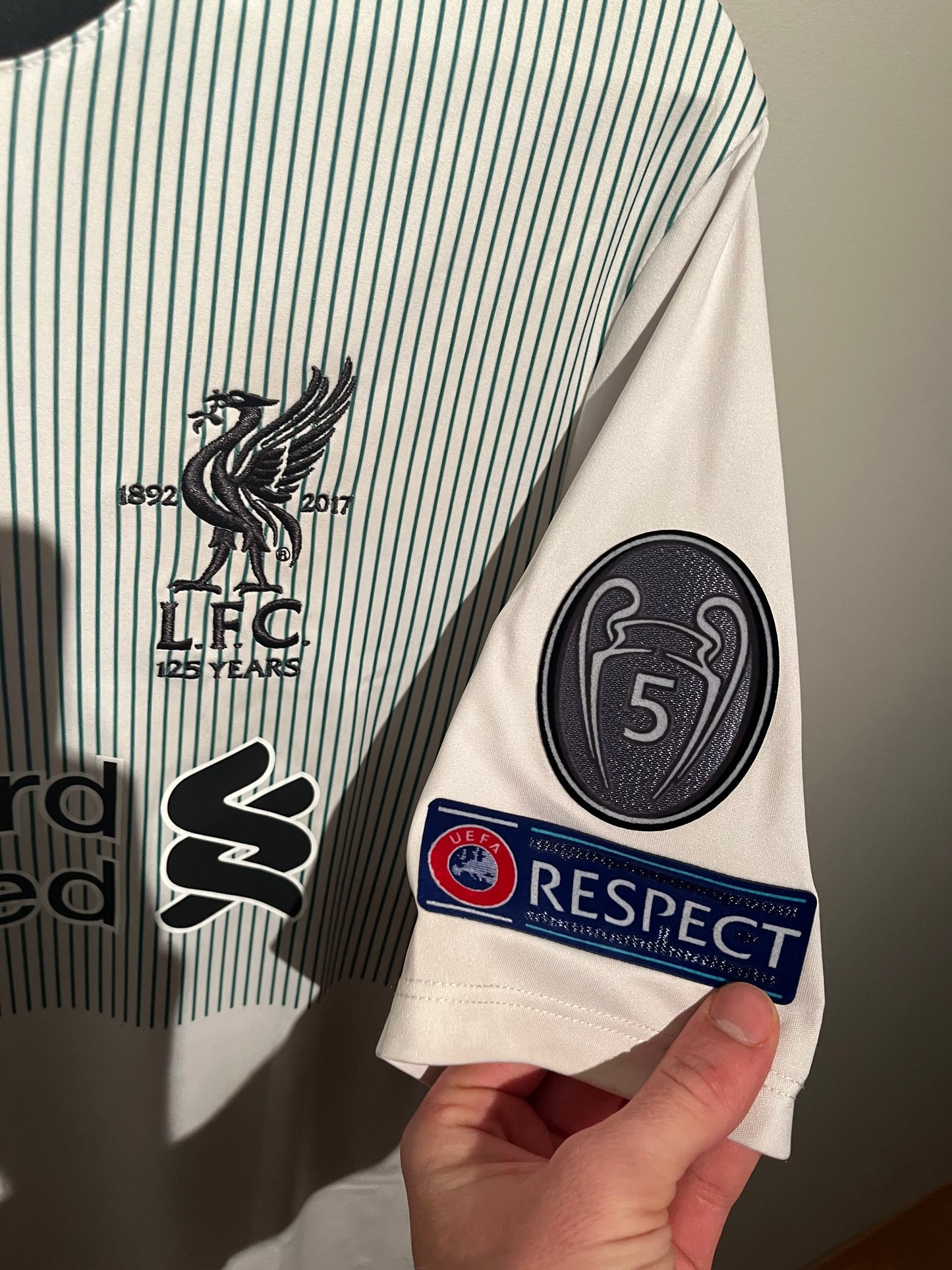 Liverpool away 17/18 #9 Firmino (M) 8/10