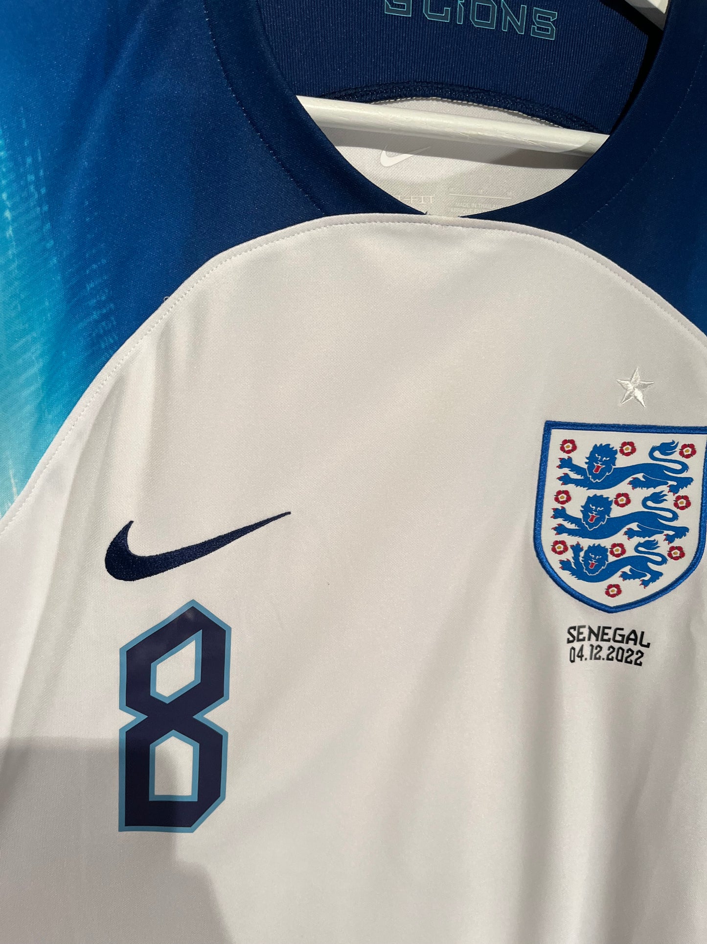 England home 2022 #8 Henderson (M) 8/10