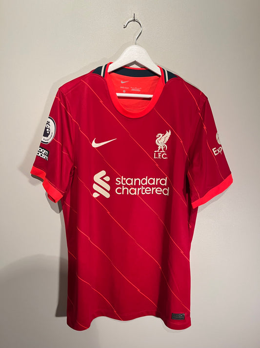 Liverpool home 2021/2022 #11 M. Salah (L) 8/10