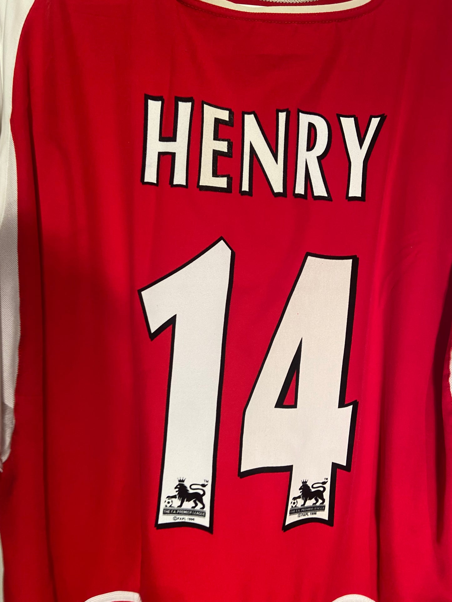 Arsenal home 02/03 #14 Henry (XXL) 8/10