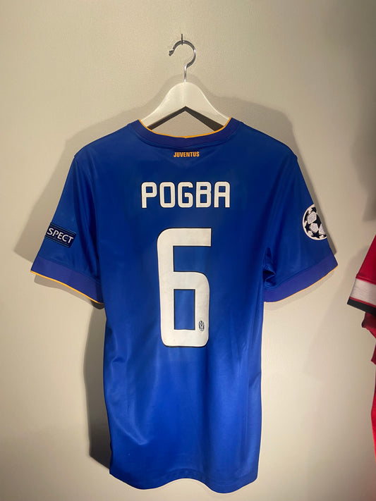 Juventus away 14/15 #6 Pogba (S) 6/10