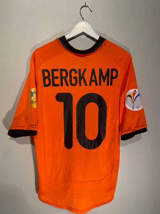 Netherland home 00/01 #10 Bergkamp (M) 8/10