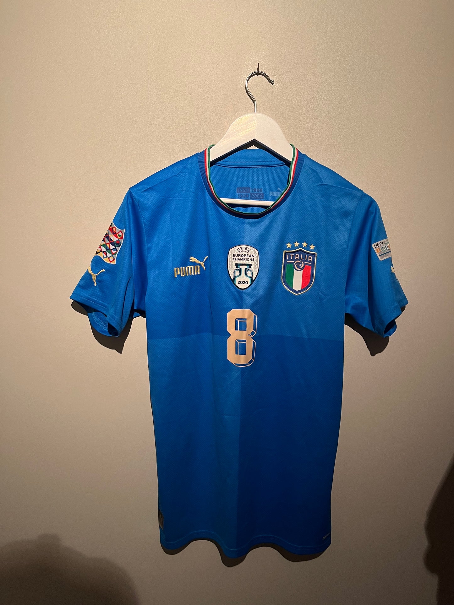 Italy home 2022 #8 Tonali (S) 8/10