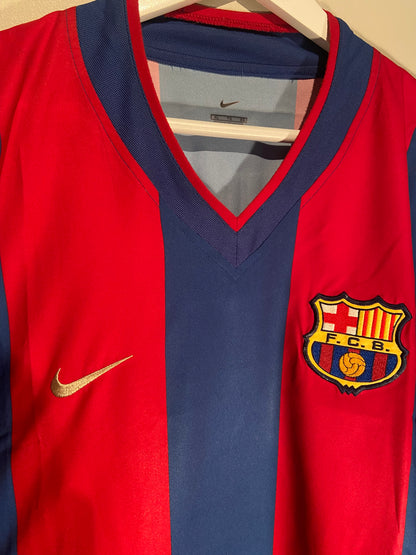 Barcelona home 02/03 #10 Riquelme (XL) 8/10