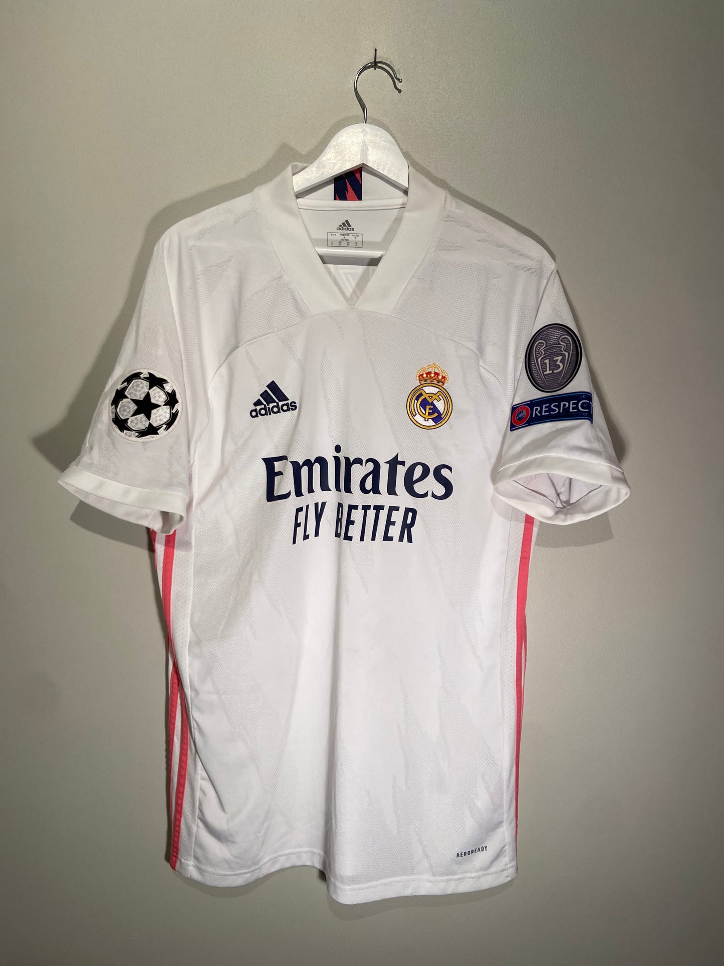 Real Madrid home 20/21 #9 Benzema (M) 7/10