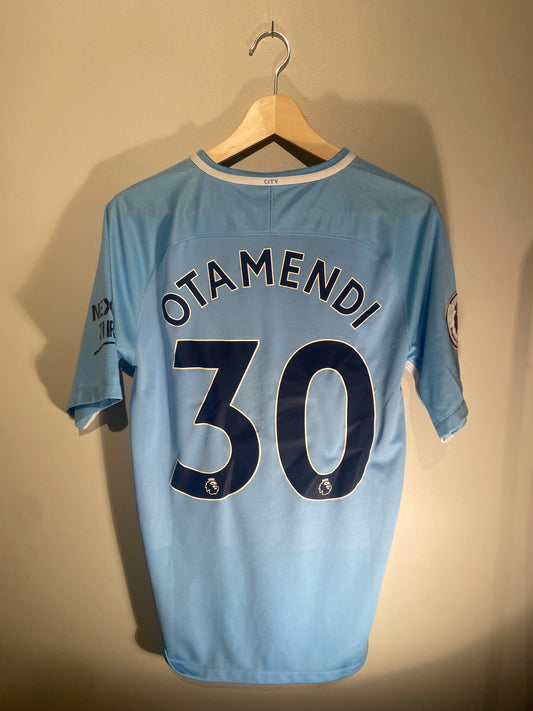 Manchester City home 17/18 #30 Otamendi (S) 7/10