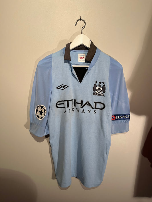 Manchester City home 2012/2013 #16 Kun Aguero (S) 6/10