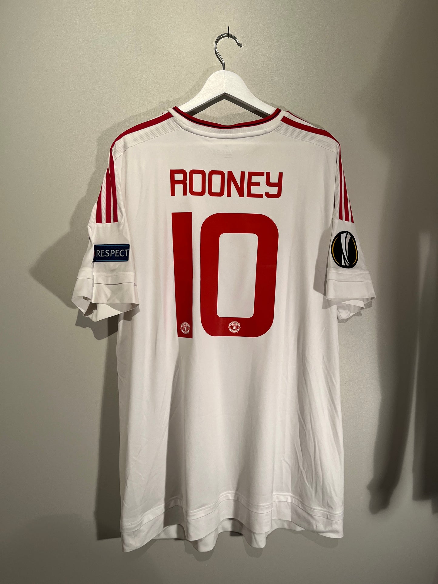 Manchester United away 15/16 #10 Rooney (XL) 8/10