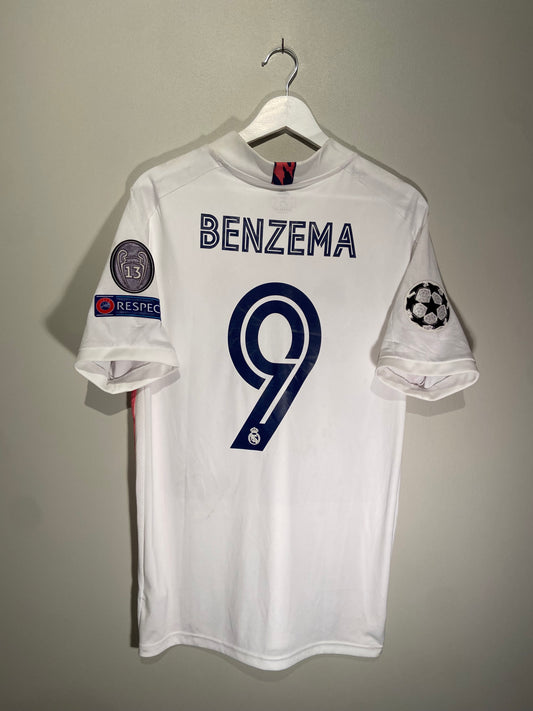 Real Madrid home 20/21 #9 Benzema (M) 7/10