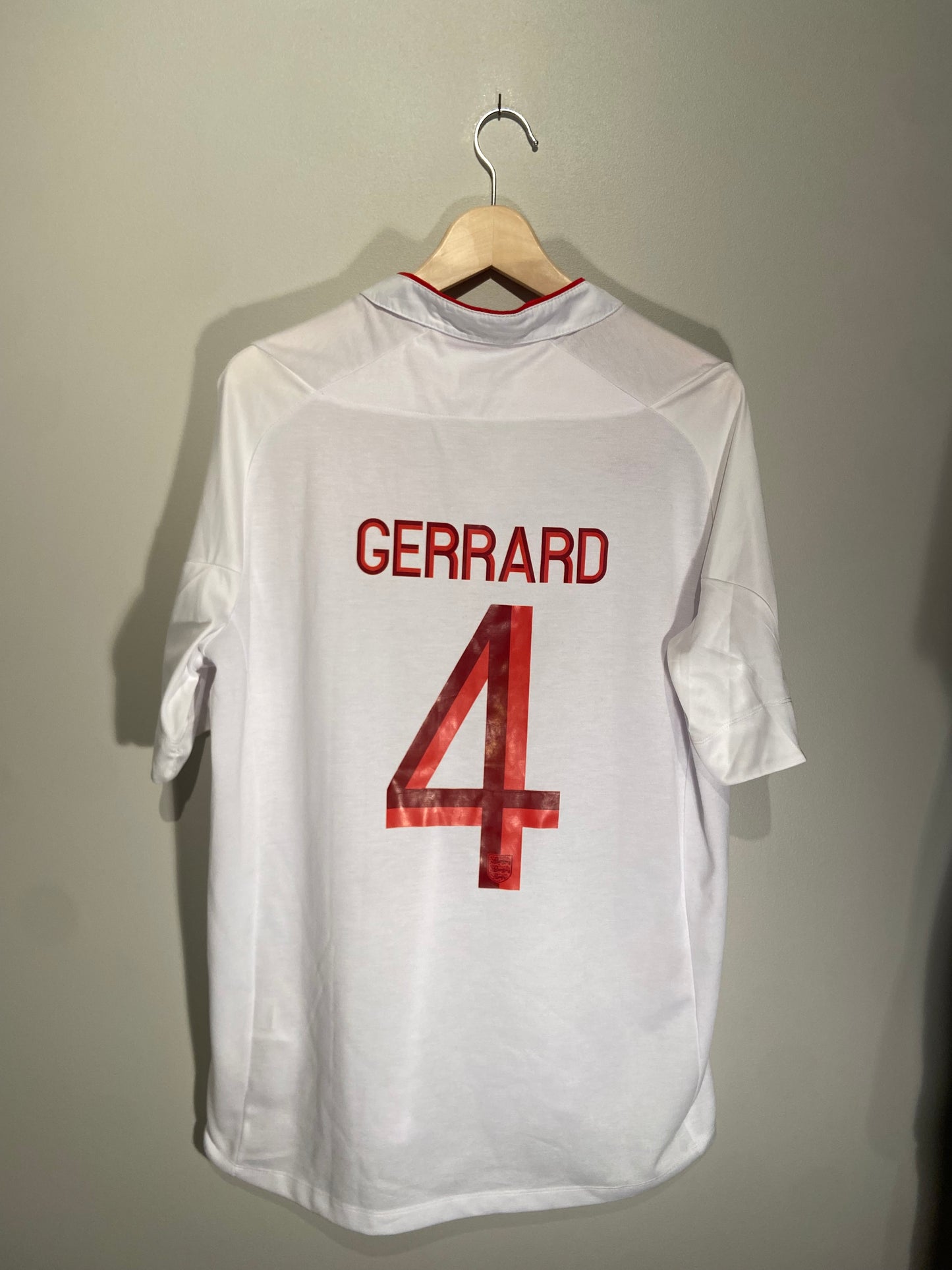 England home 2012 #4 Gerrard (XL) 7/10