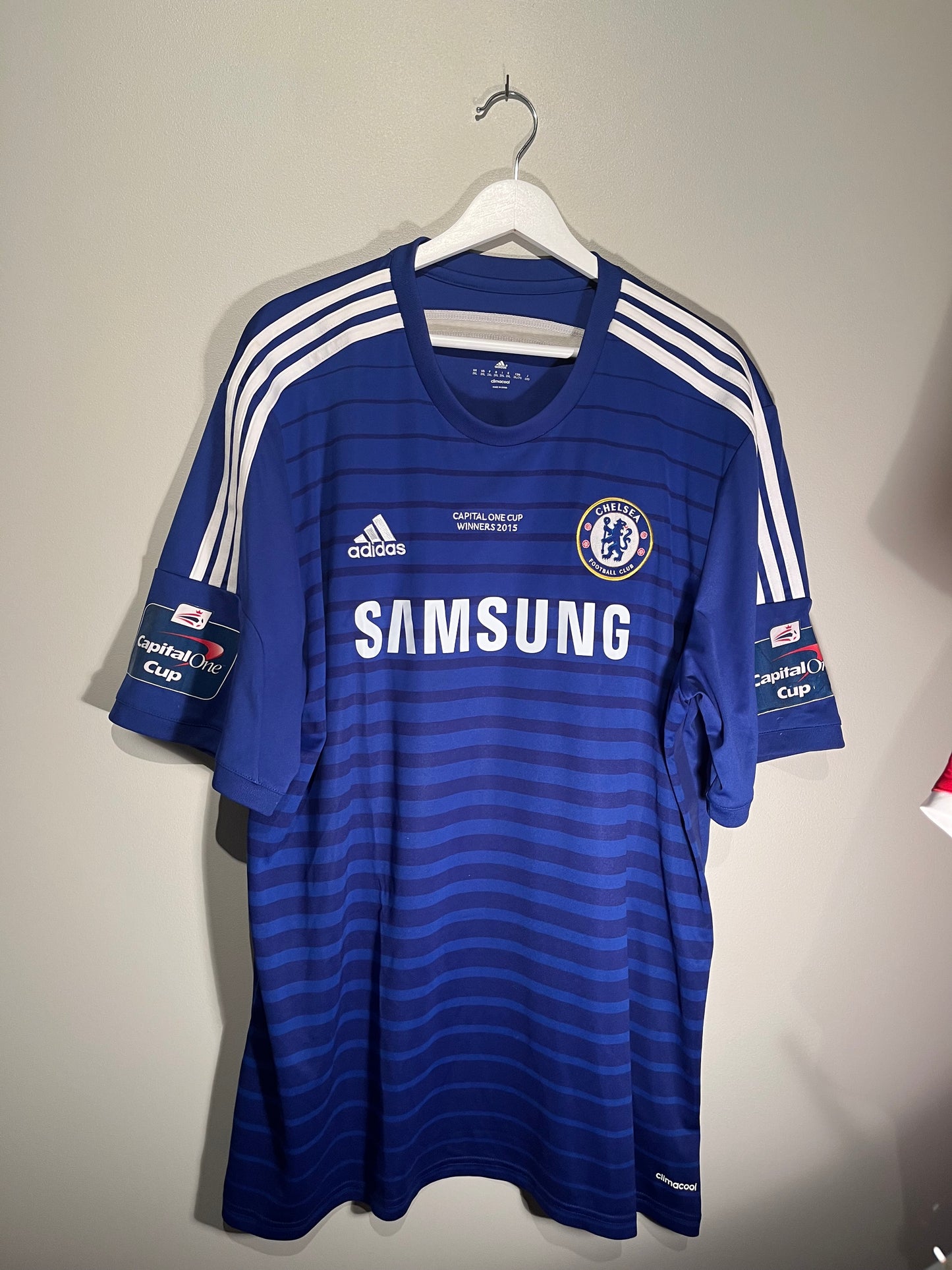 Chelsea home Capital One Cup #4 Fabregas (XXL) 7/10