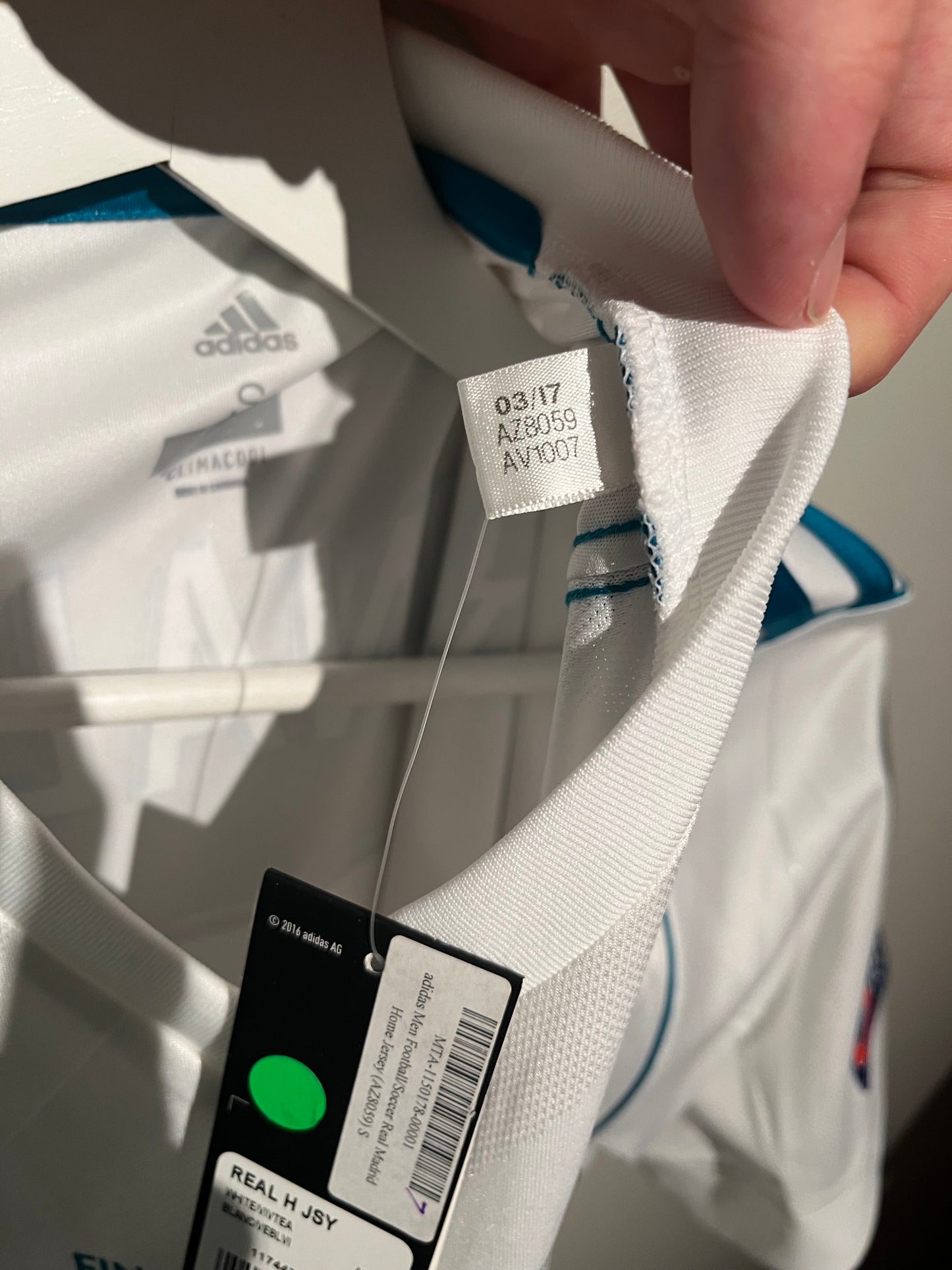Real Madrid home CL Final 2018 #7 Ronaldo (S) 10/10