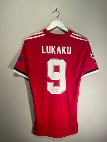 Manchester United home 17/18 #9 Lukaku (S) 8/10