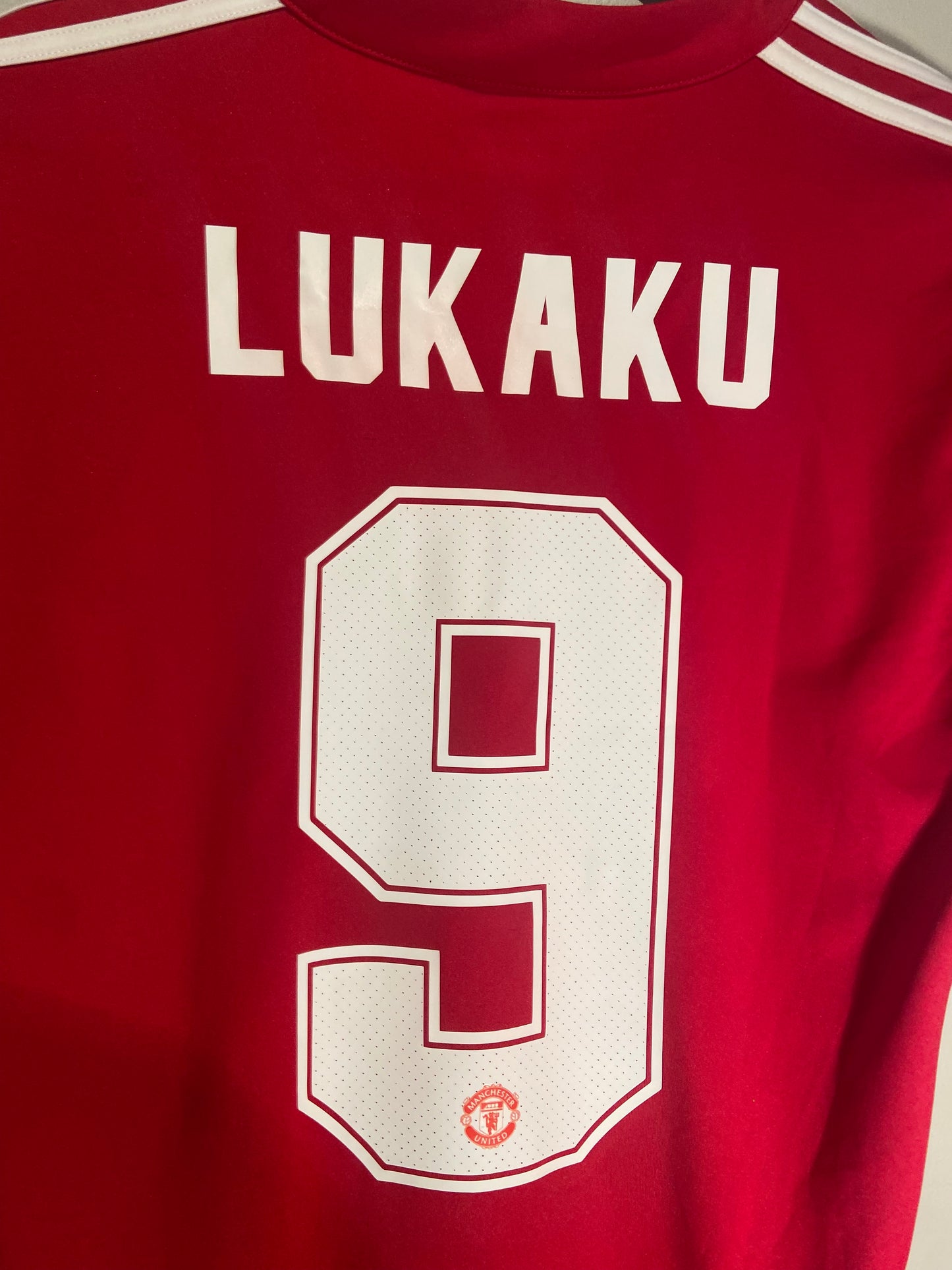 Manchester United home 17/18 #9 Lukaku (S) 8/10