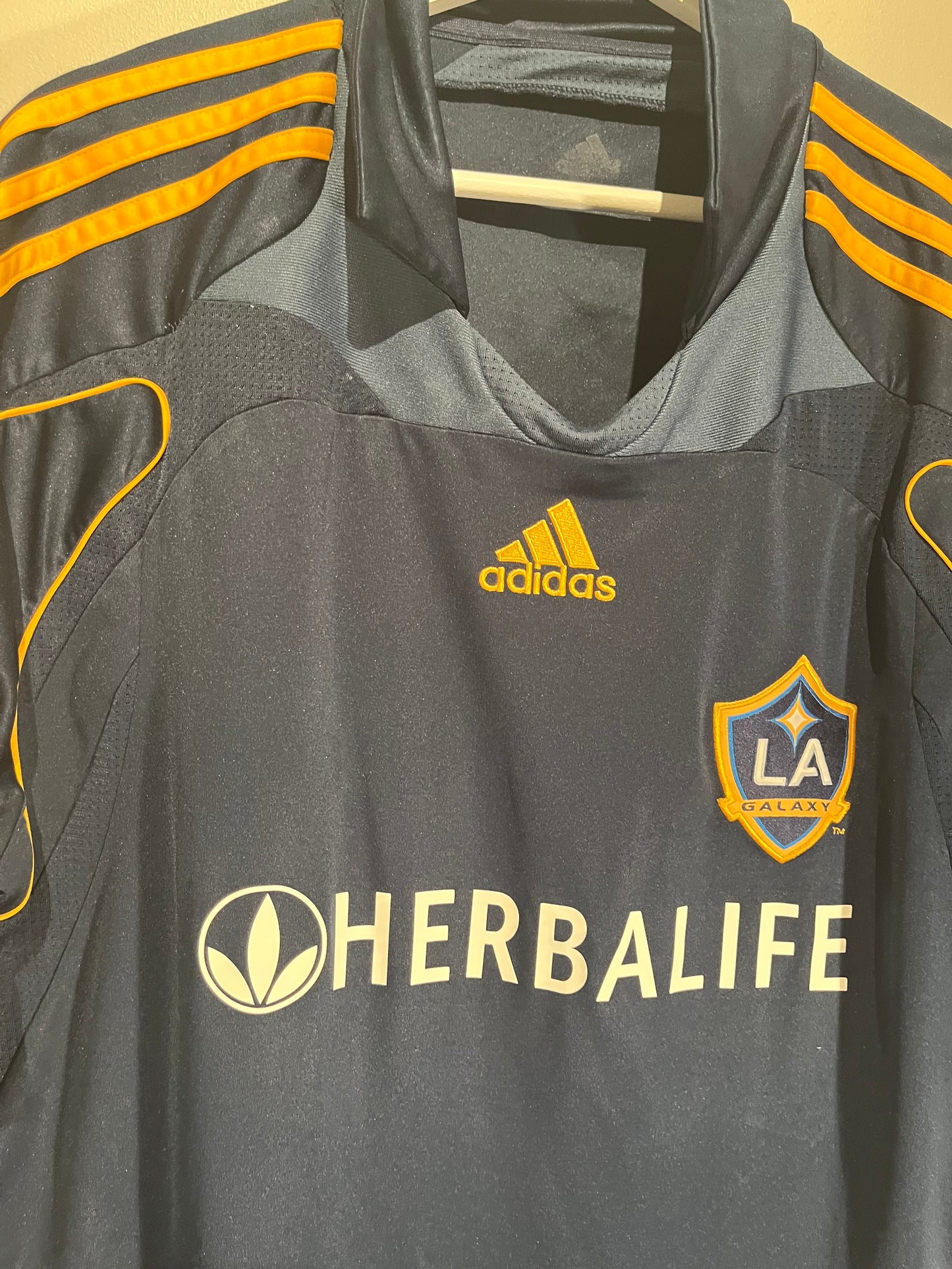 LA Galaxy away 2007/2008 #23 Beckham (XL) 8/10