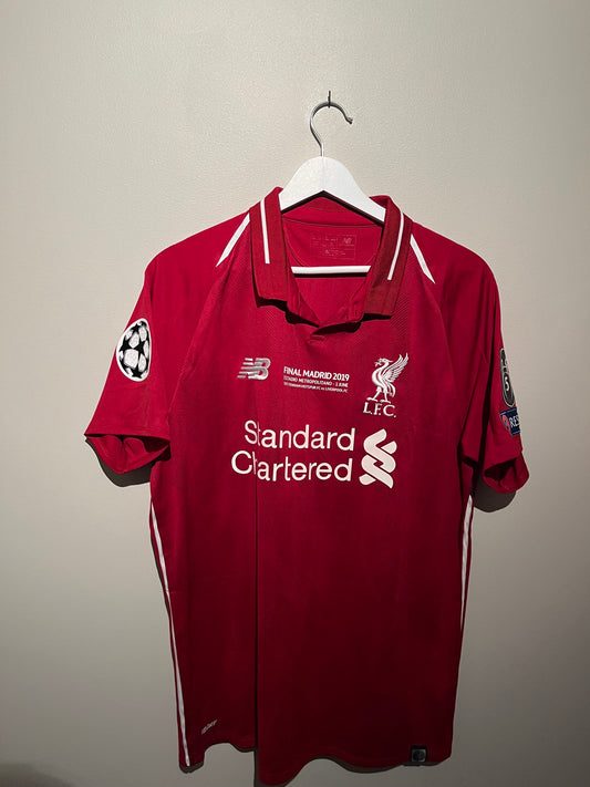 Liverpool home CL final 2019 #10 Mane (M) 8/10