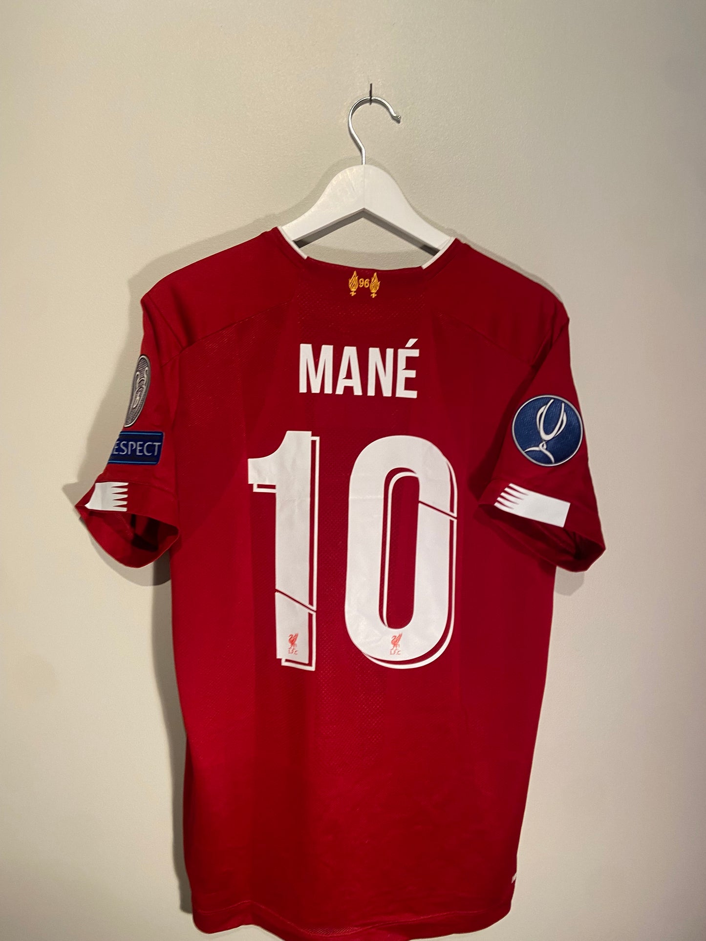 Liverpool home 2019 Super Cup Final #10 Mane (M) 8/10