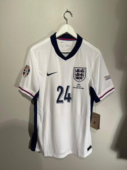 England home 2024 #24 Palmer (M) 10/10