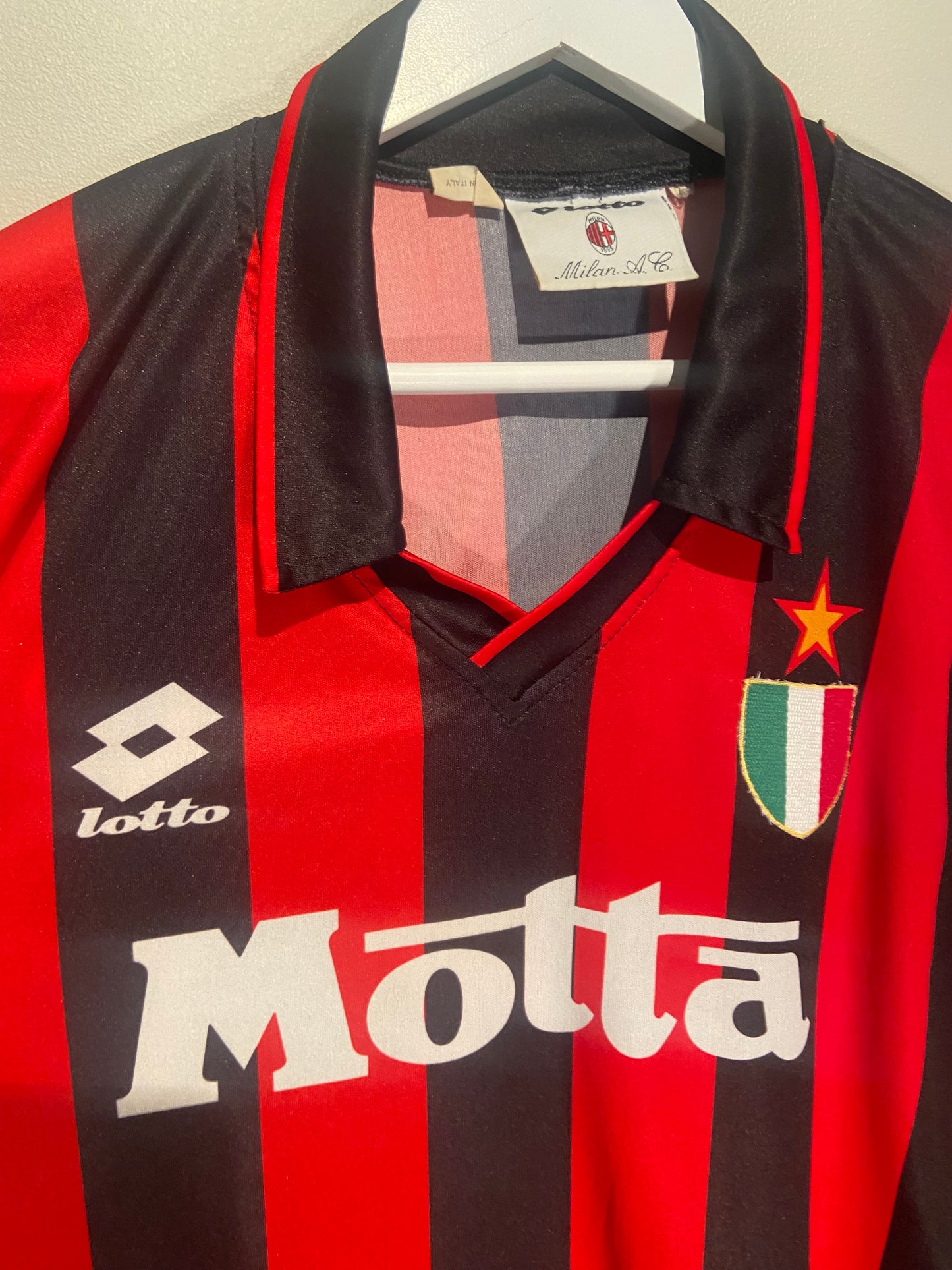 AC Milan home 93/94 LS #8 (S) 7/10