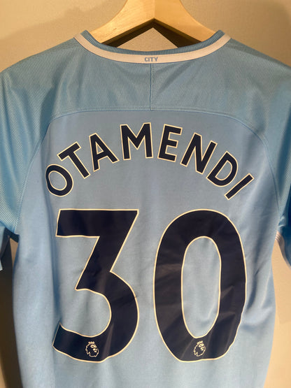 Manchester City home 17/18 #30 Otamendi (S) 7/10