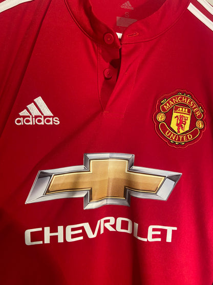 Manchester United home 17/18 #9 Lukaku (S) 8/10