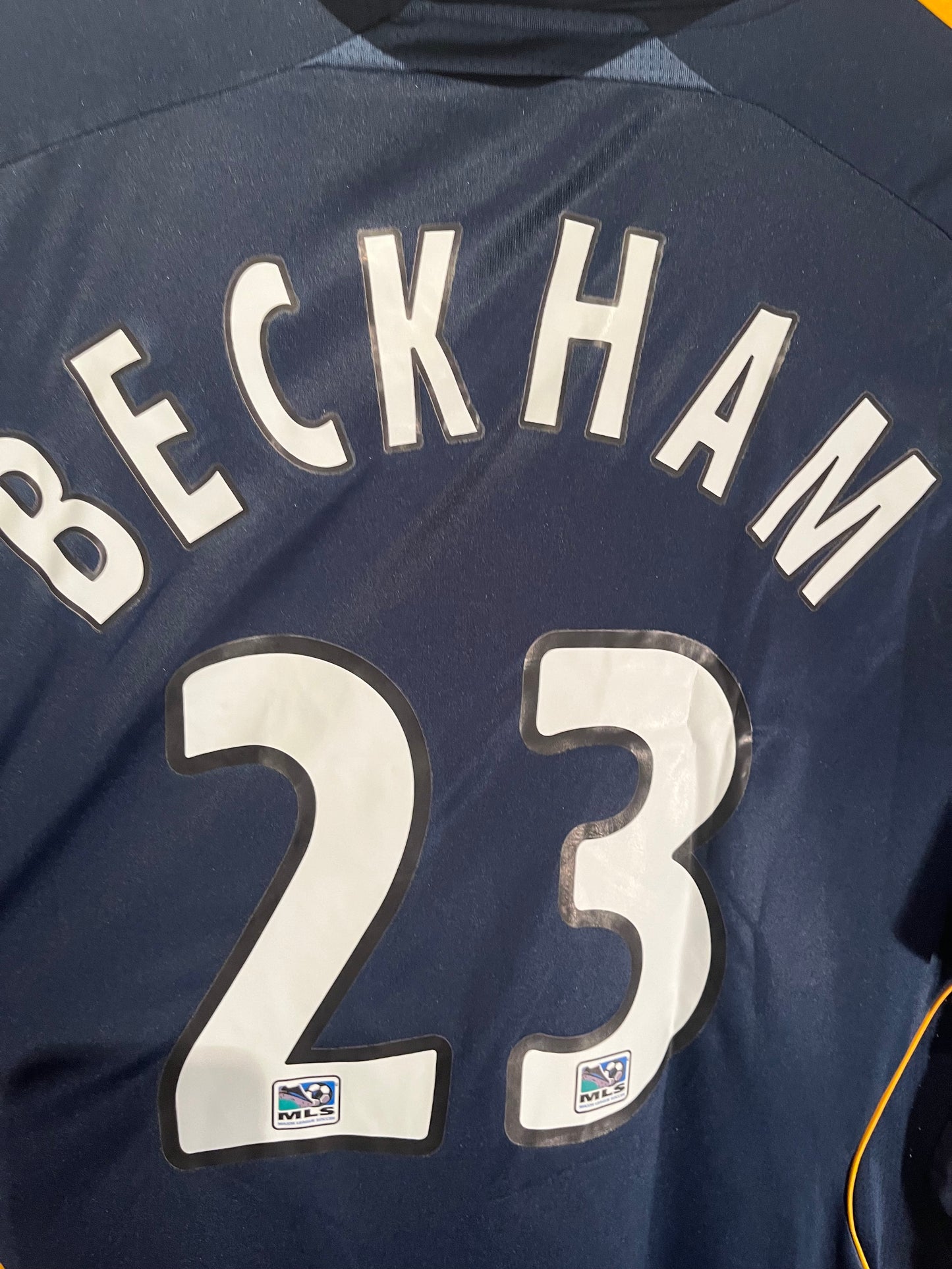 LA Galaxy away 2007/2008 #23 Beckham (XL) 8/10