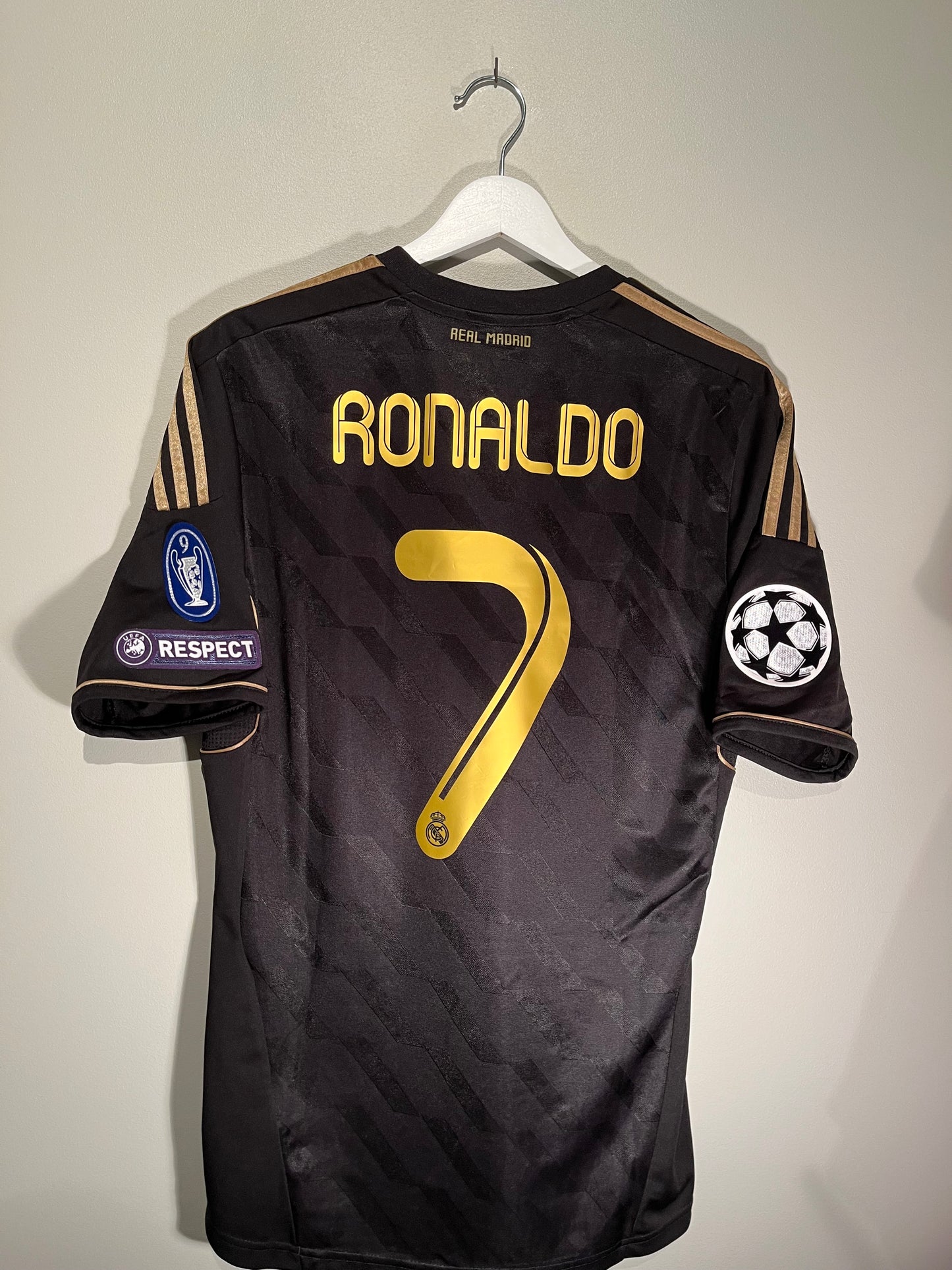 Real Madrid away 11/12 #7 Ronaldo (S) 8/10