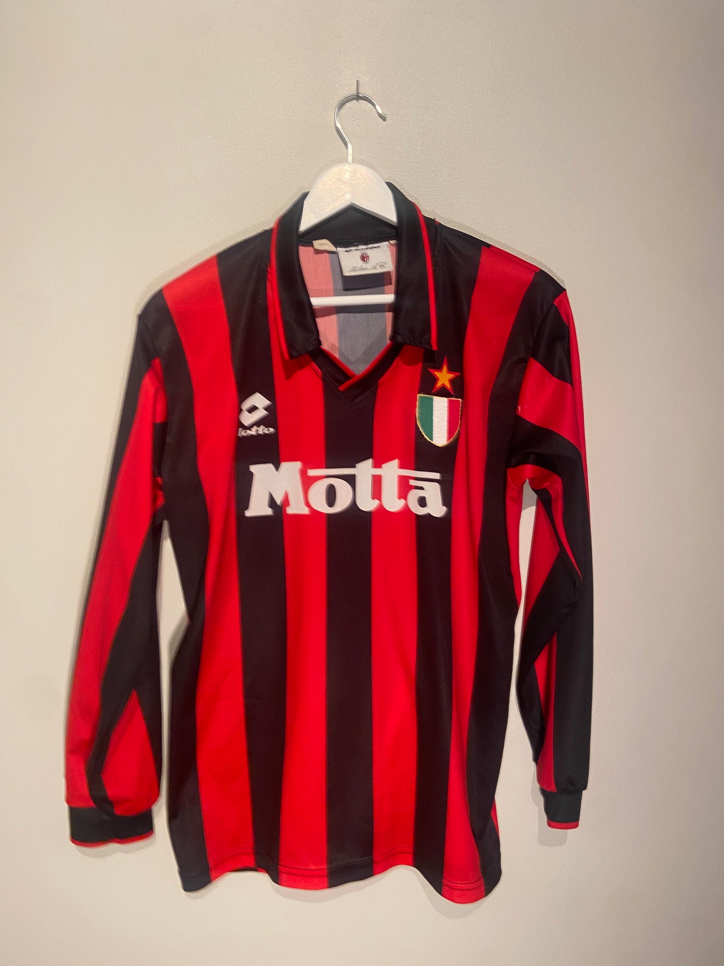 AC Milan home 93/94 LS #8 (S) 7/10