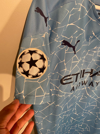 Manchester City home 20/21 #17 De Bruyne (L) 7/10