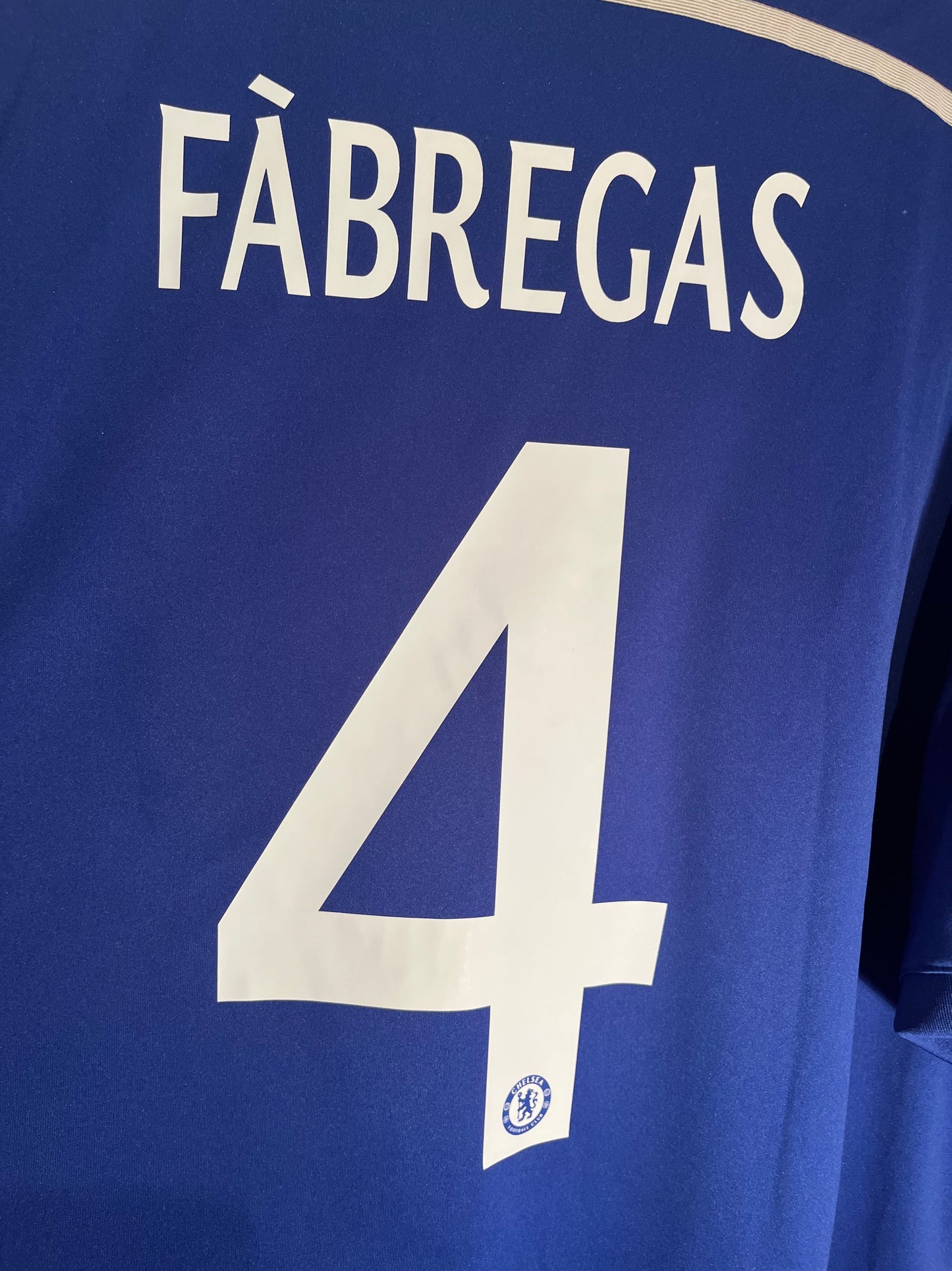 Chelsea home Capital One Cup #4 Fabregas (XXL) 7/10