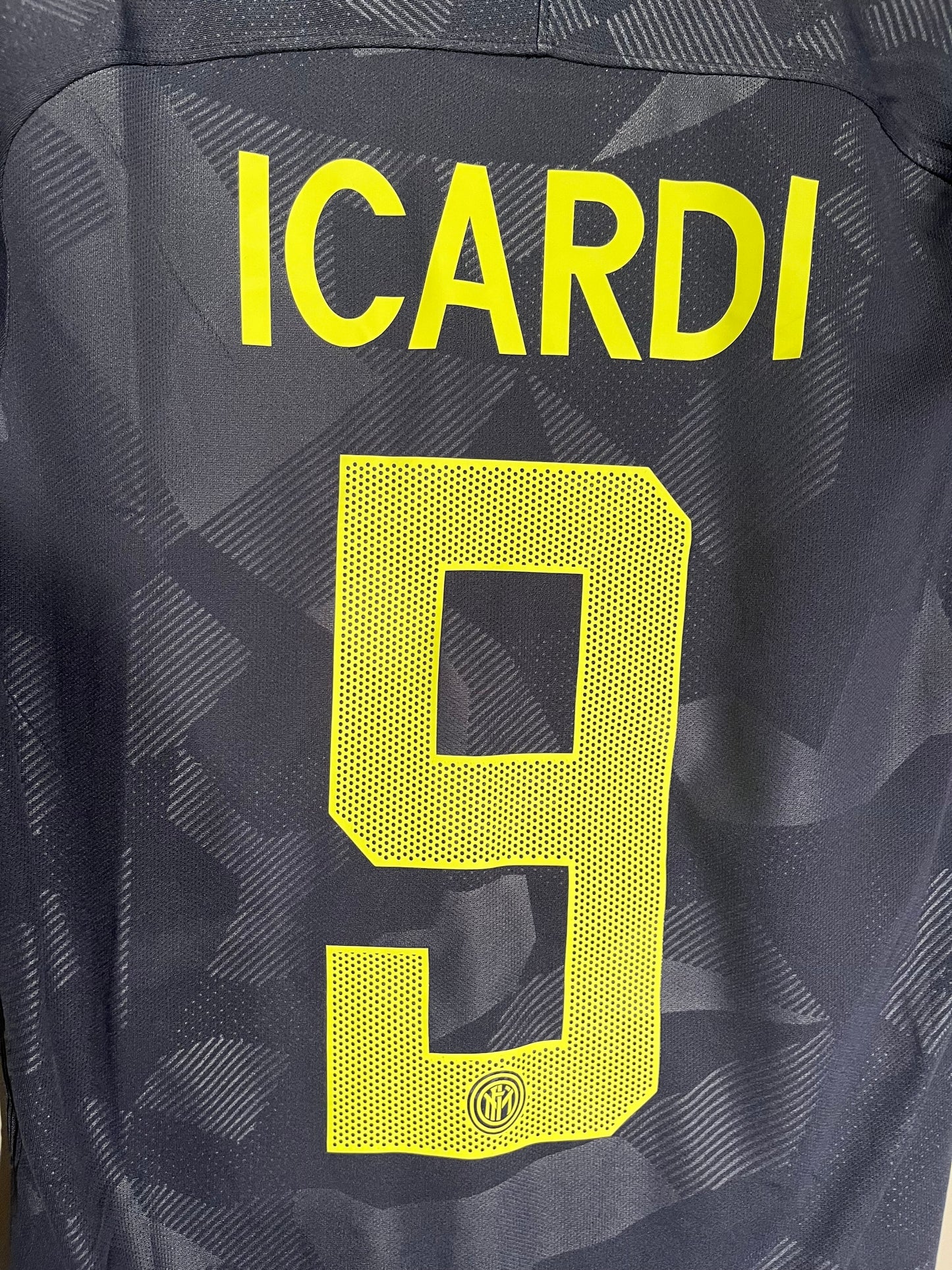 Inter Milan 17/18 third #9 Icardi (S) 7/10