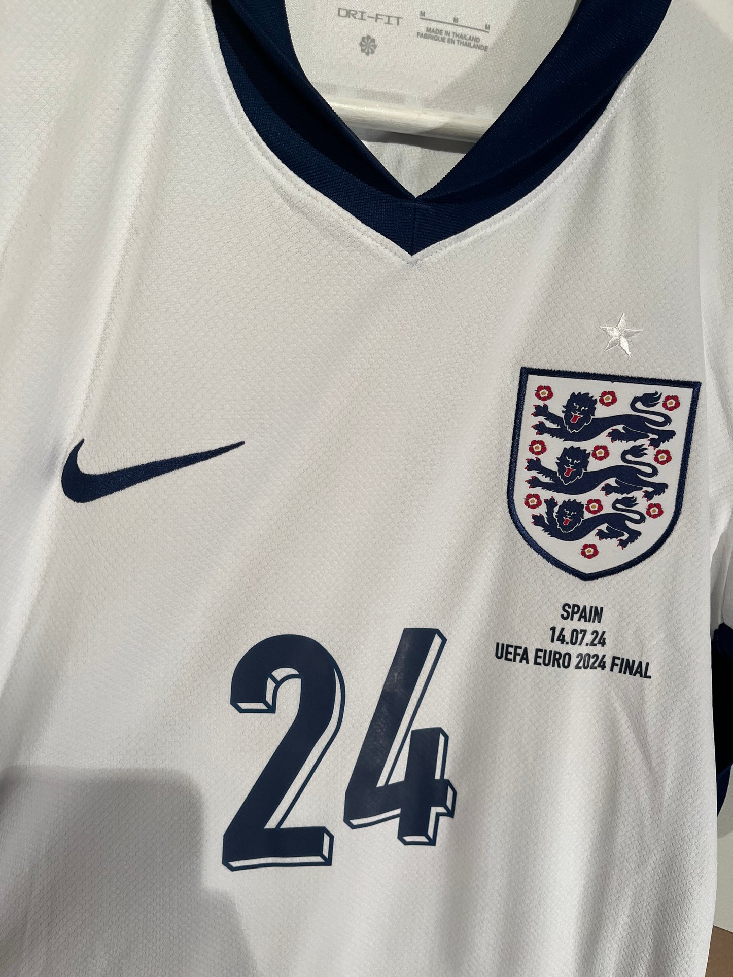 England home 2024 #24 Palmer (M) 10/10