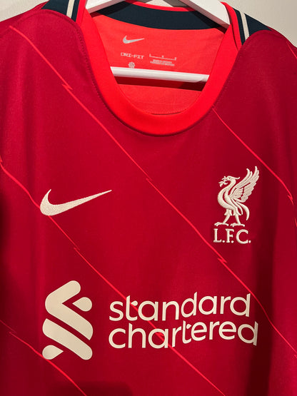 Liverpool home 2021/2022 #11 M. Salah (L) 8/10